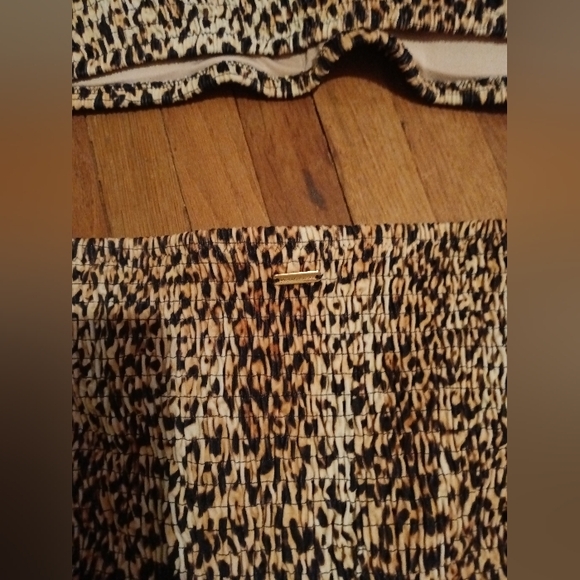 VS Swim Santa Teresa Smocked Bandeau Top & Matching Side Tie Classic Bottoms - Picture 7 of 8